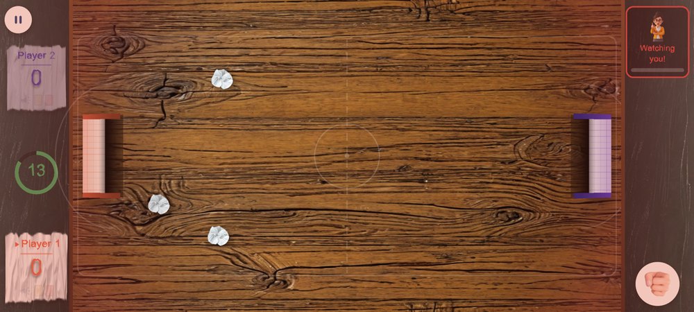 Desk Soccer gameplay